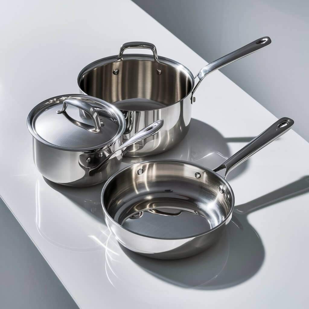 Stainless Steel Saucepan Set